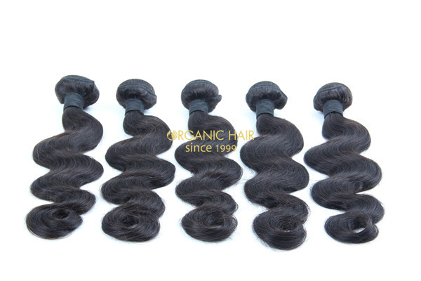 Curly remi human hair extensions for sale